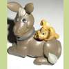 Esel mit Hase