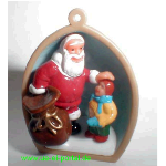Hurra, der Nikolaus / Der Nikolaus kommt / Guscio con Babbo Natale