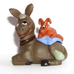 Esel mit Hase