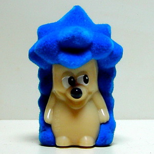 Igel blau